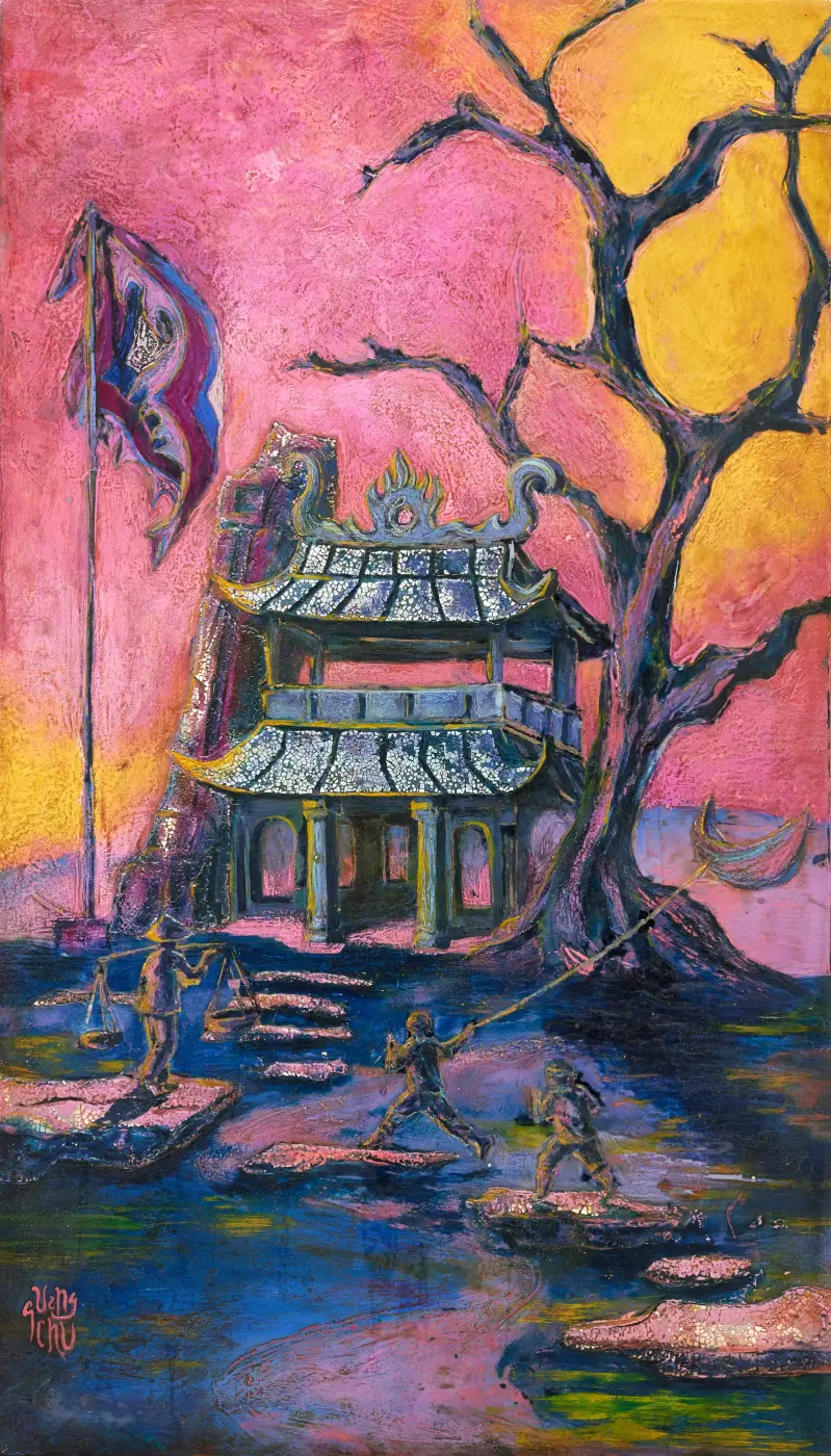CHIỀU THẨM MIẾU XƯA