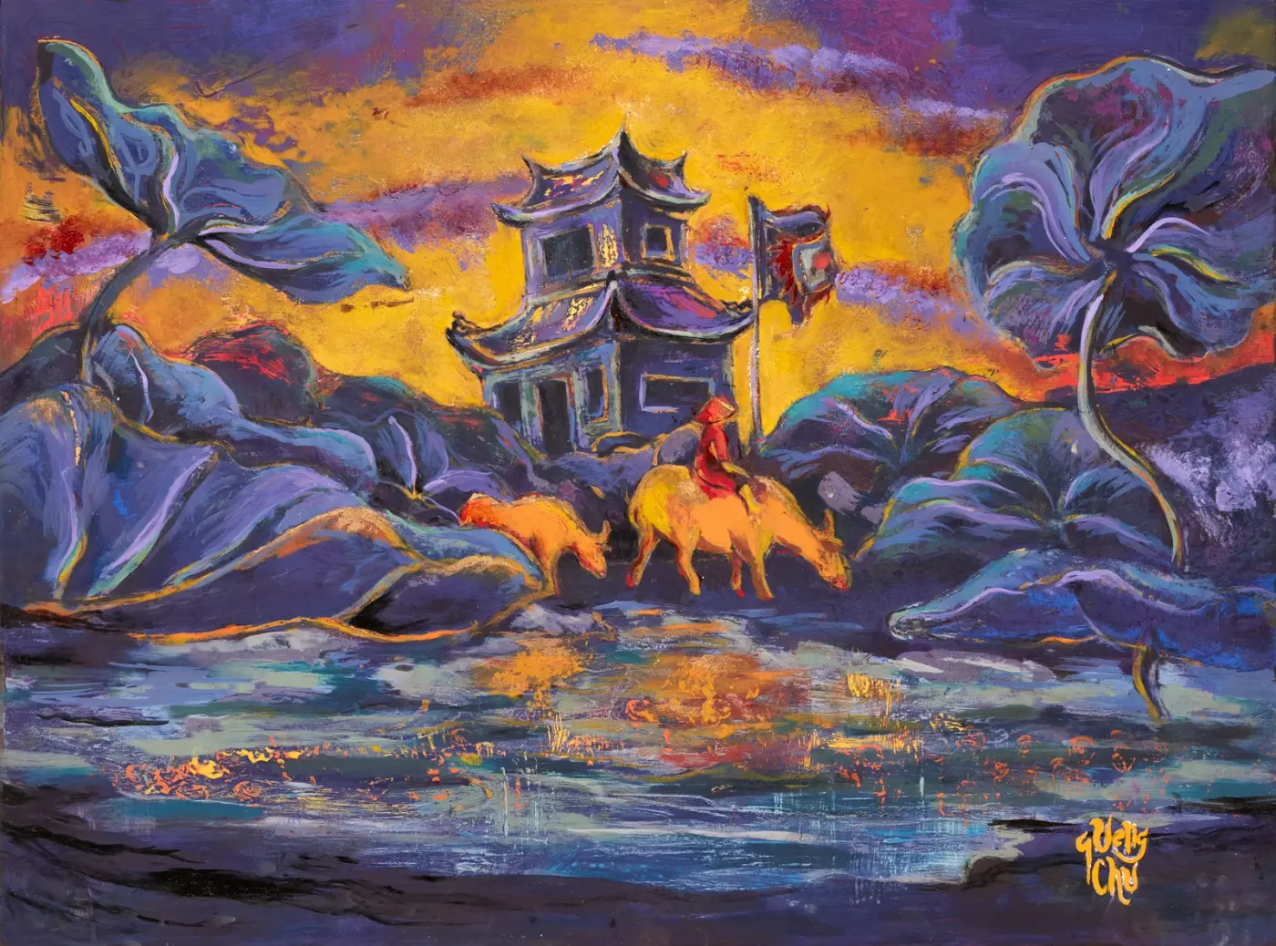 BỘ TRANH – SẮC QUÊ