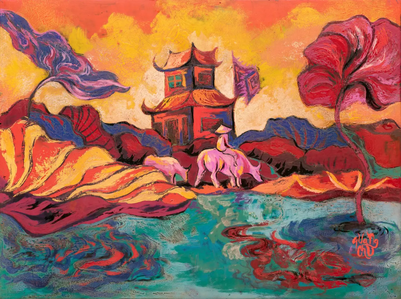 BỘ TRANH – SẮC QUÊ